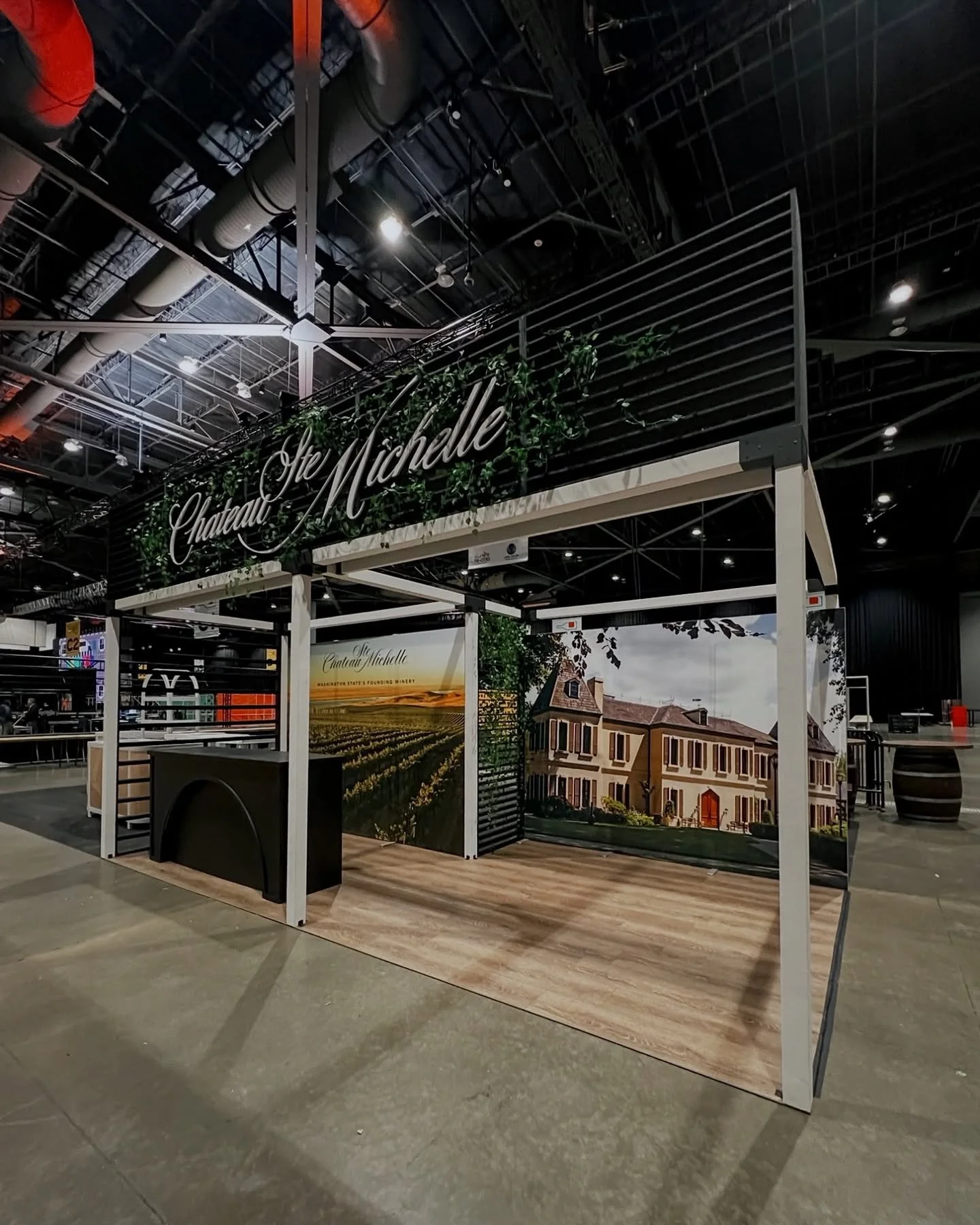 Render ➡️ Reality for @chateaustemichelle at @taste.washington 🍷✨

From initial concept renderings to final install, this custom booth build is a perfect example of how closely our designs translate from screen to show floor. We present detailed, tr