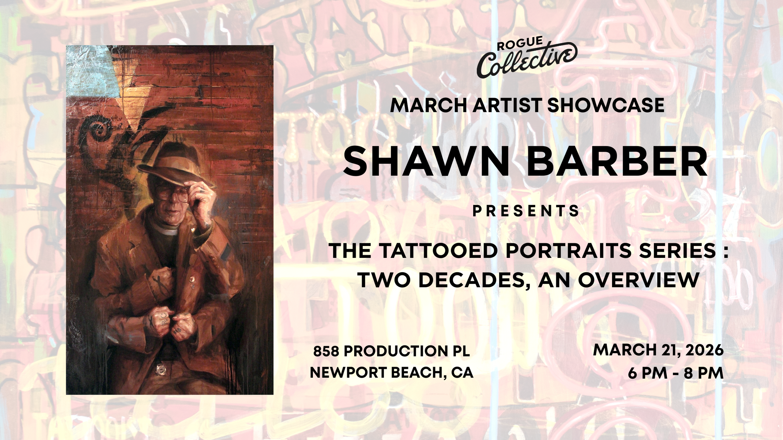 [Artist of the Month] Shawn Barber presents The Tattooed Portrait Series: Two Decades, An Overview