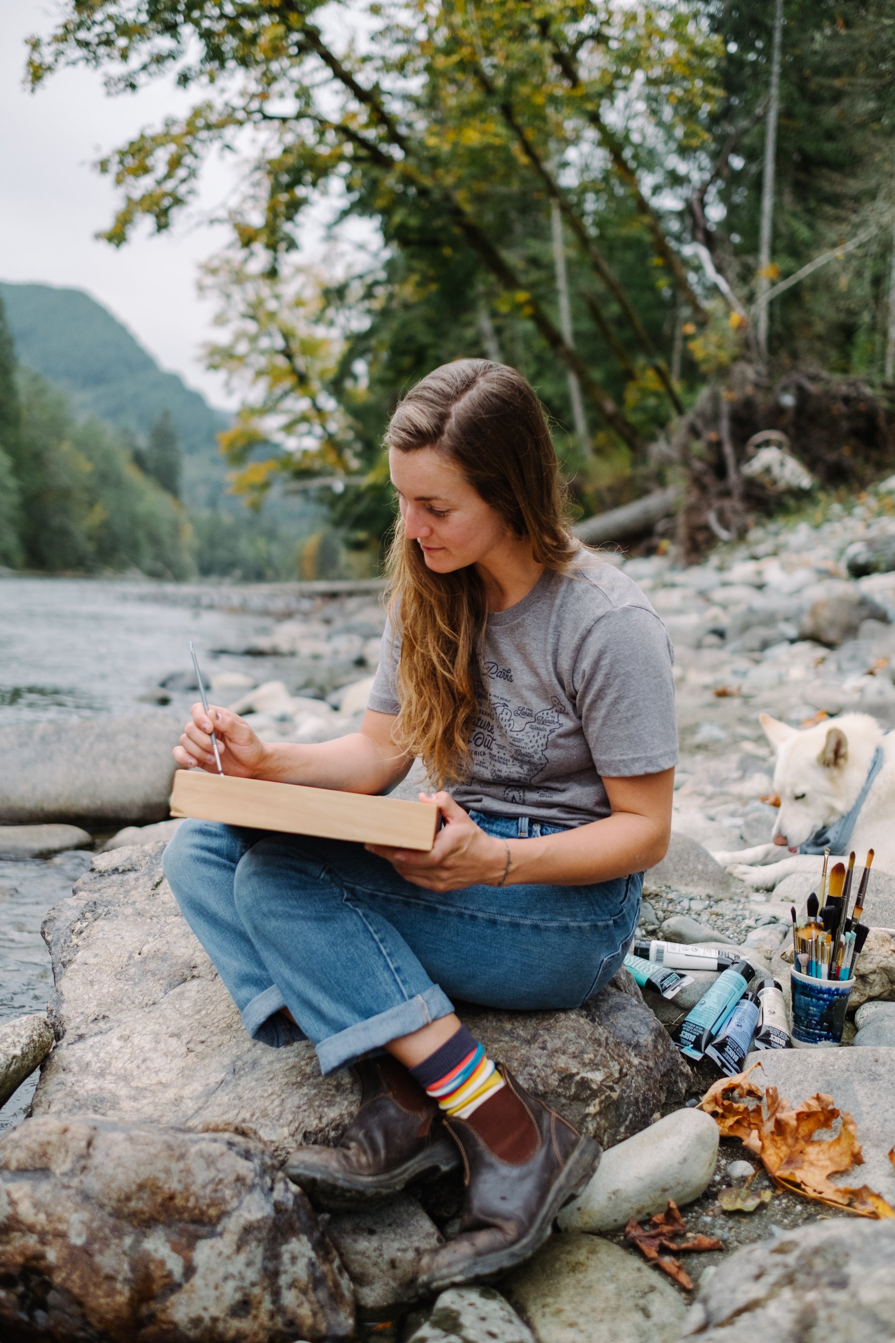 Styled Shoot of Artist Ali Hancock (Copy)