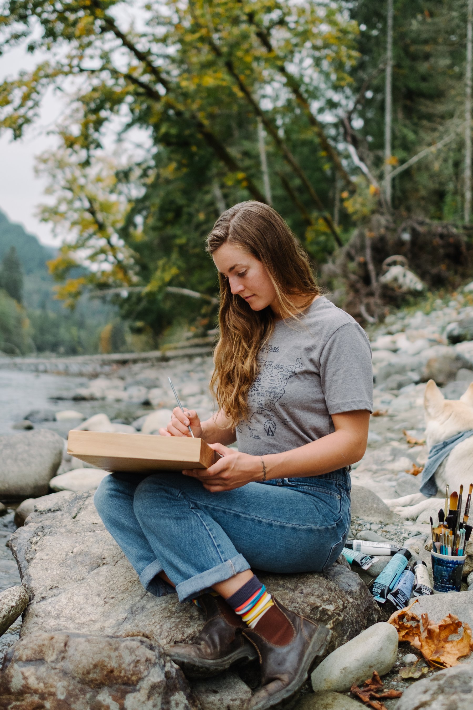 Styled Shoot of Artist Ali Hancock (Copy)