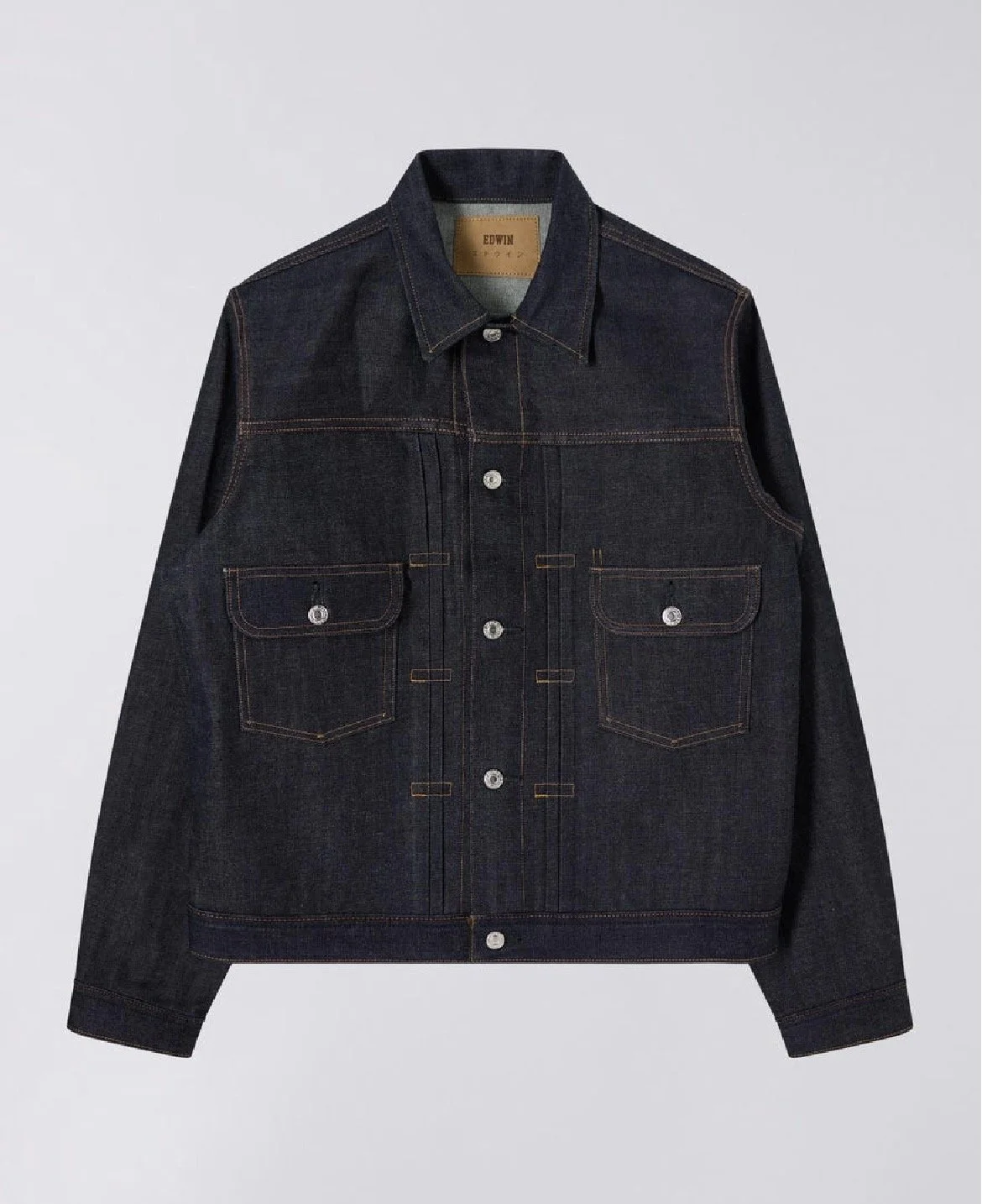 EDWIN - DENIM JACKET KURABO UNWASHED