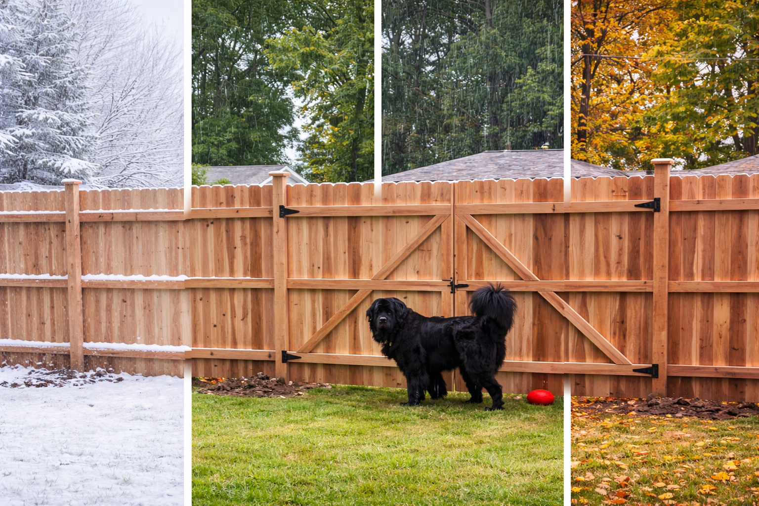 Invisible Fence vs Real Fence: What’s Better for Ohio’s Weather