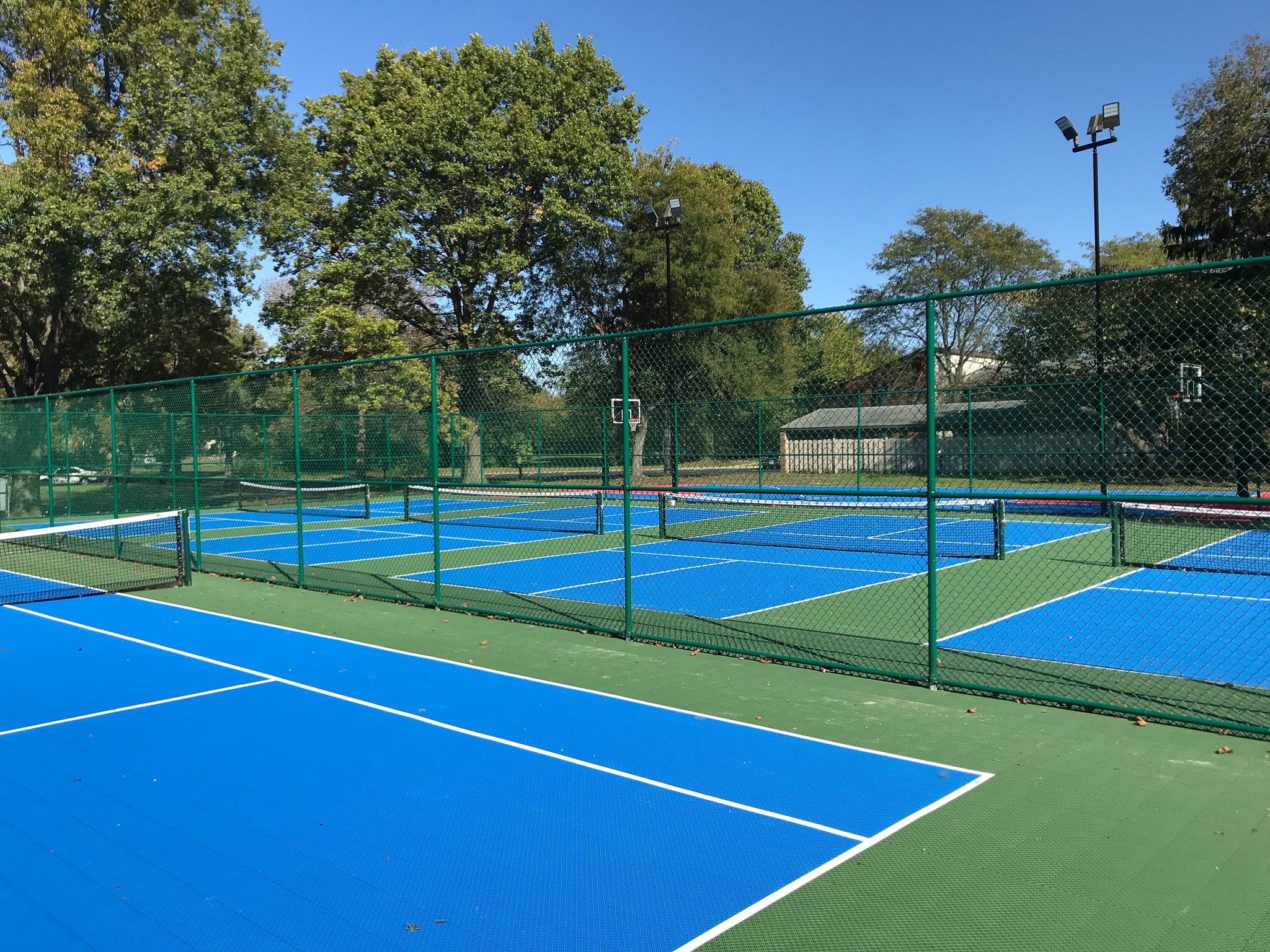 Tennis Court Chain Link Fence