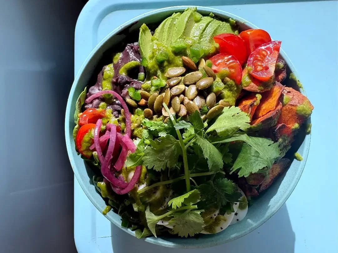 This picture of the Grain Bowl last week is too beautiful not to share!