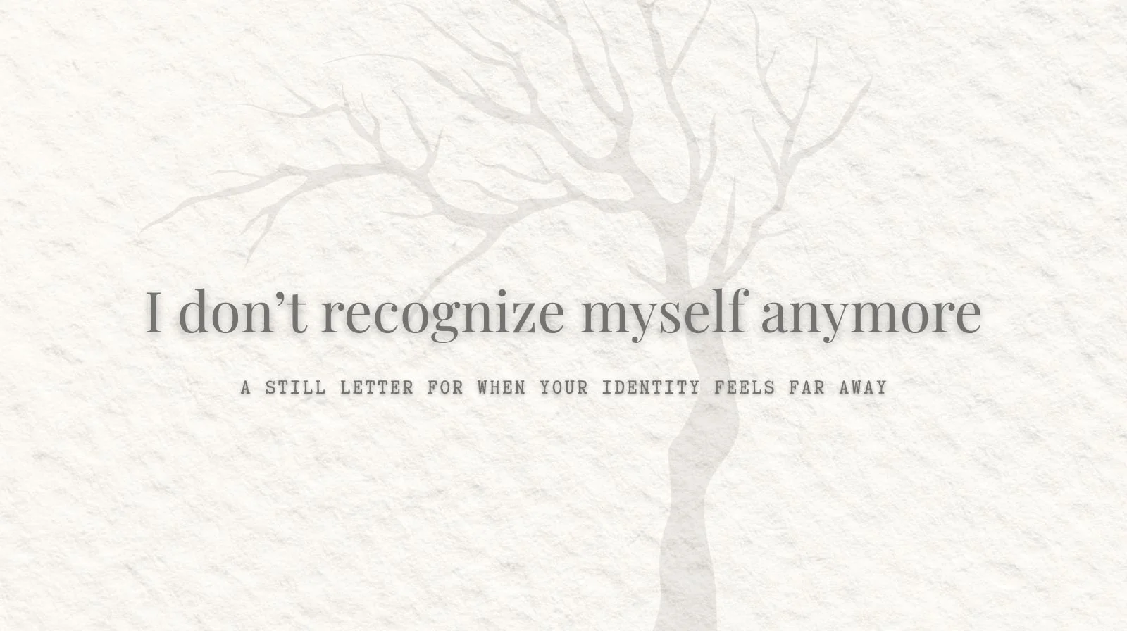 Losing Yourself in Motherhood: When You Don’t Recognize Yourself Anymore