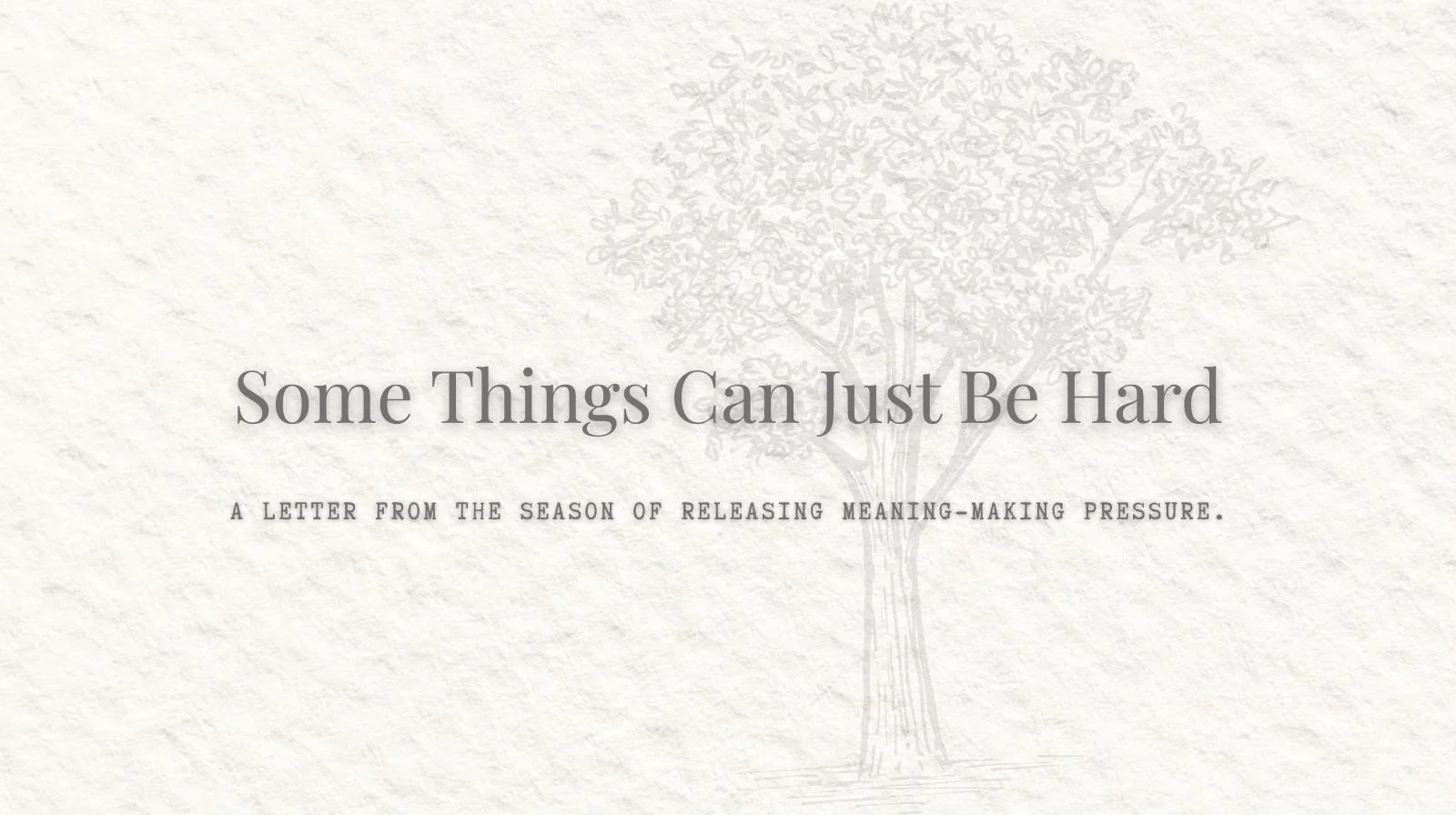 Not Everything Needs an Explanation