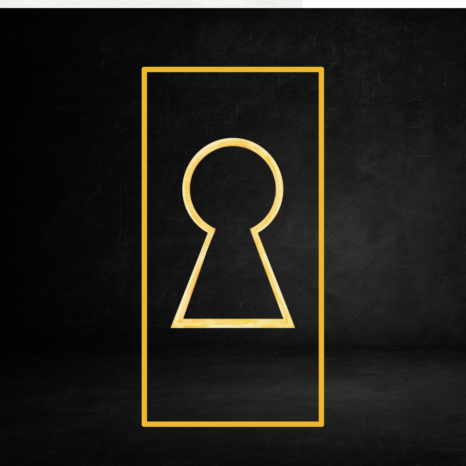 symbolism of a keyhole and doorway