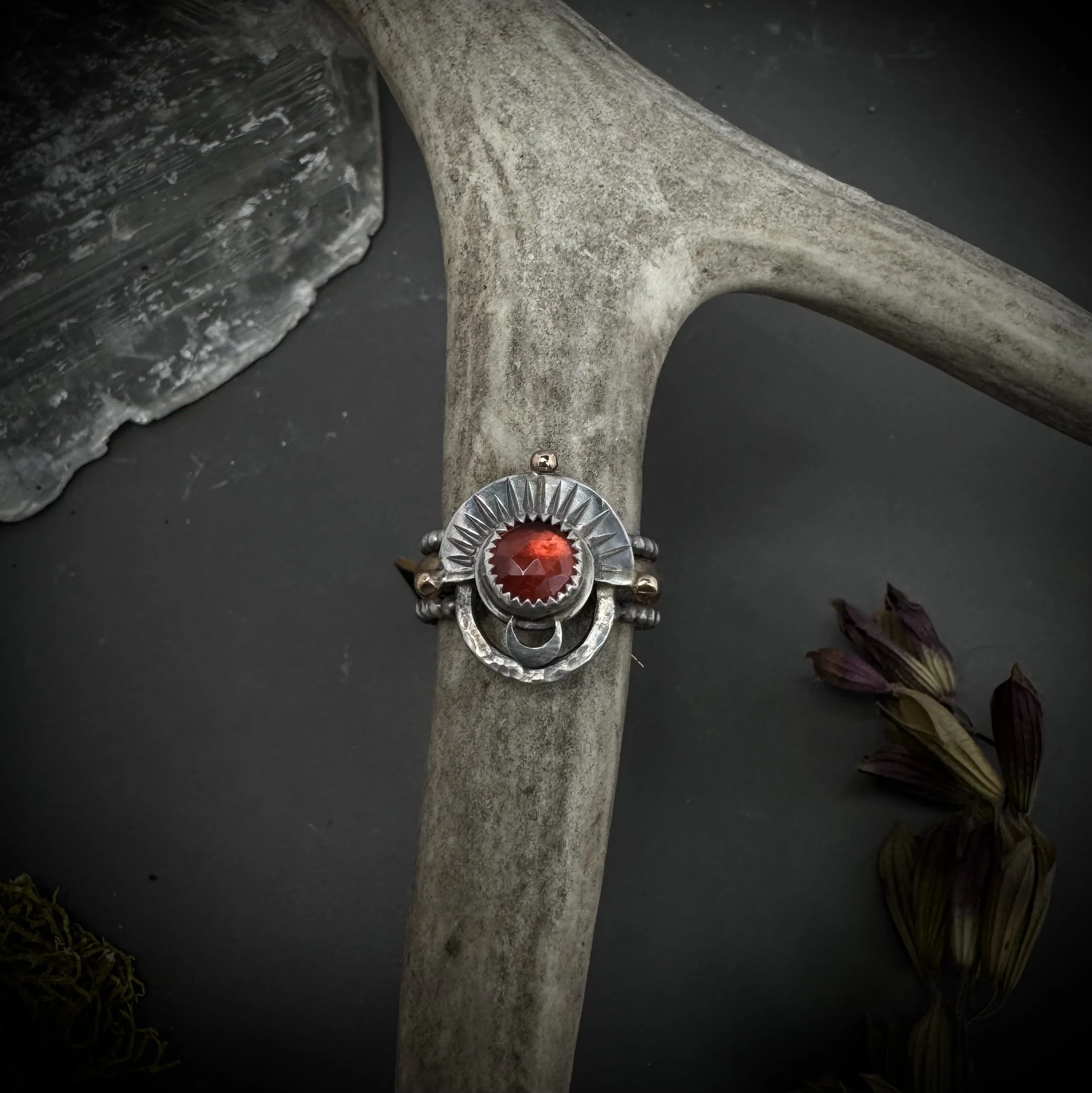 Garnet Visionary Ring