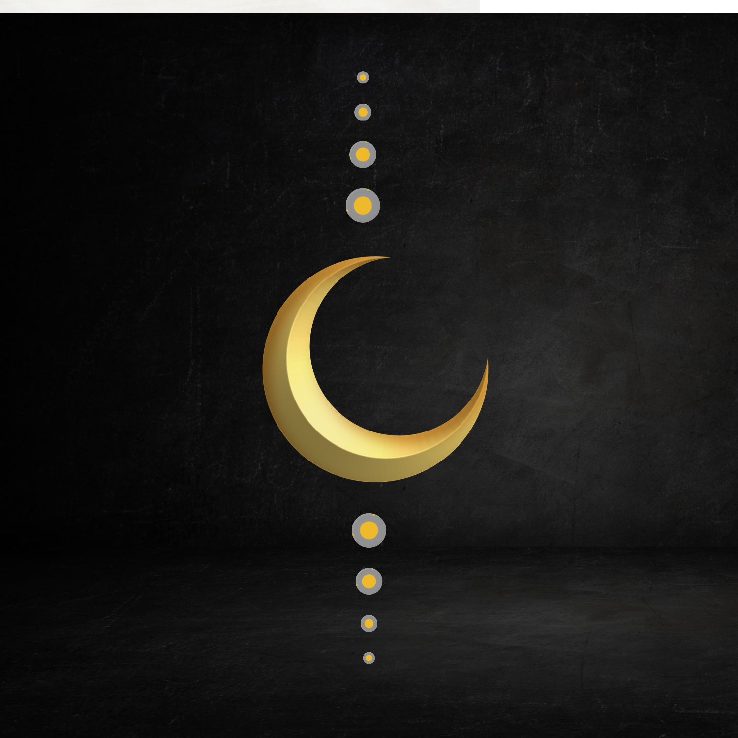 The ancient symbol of the moon representing cycles, intuition, reflection, and the unseen forces that shape life; one of the original symbols of the goddess used as a primary symbol in the artisan jewelry at Of Myth and Matter.