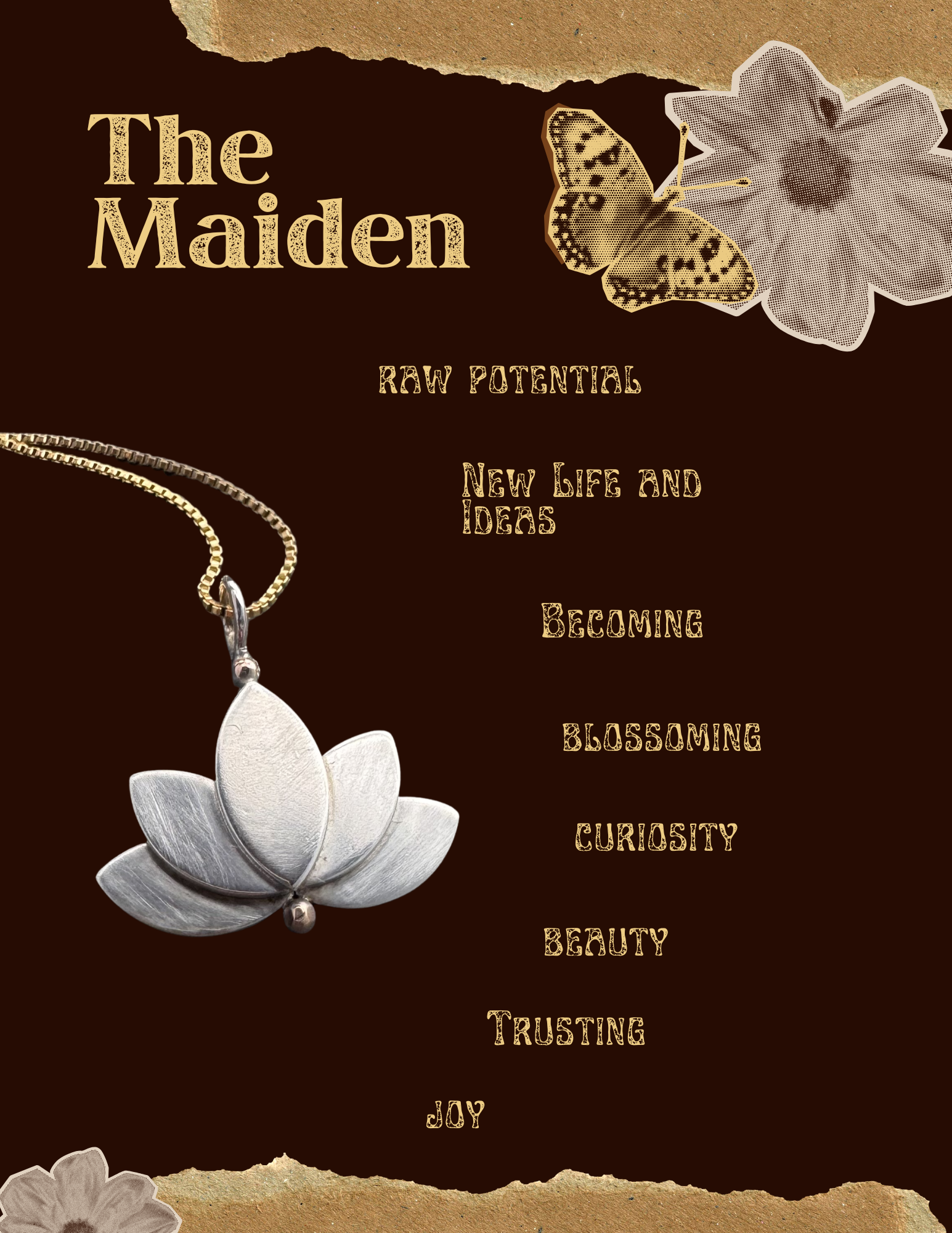 description and characteristics of the maiden archetype