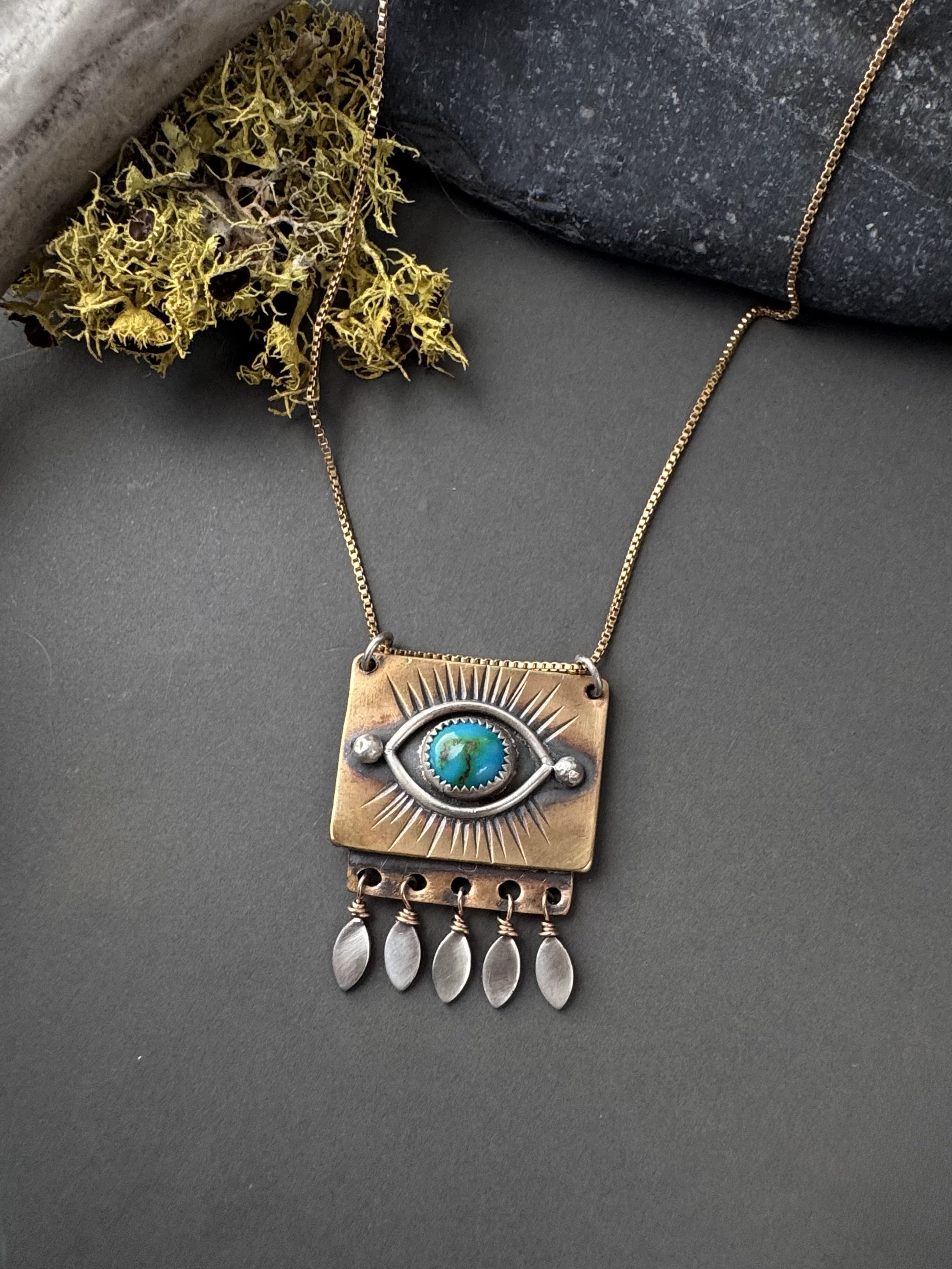 The Witness Necklace-Turquoise