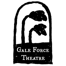 Logo for Gale Force Theatre featuring windblown trees.