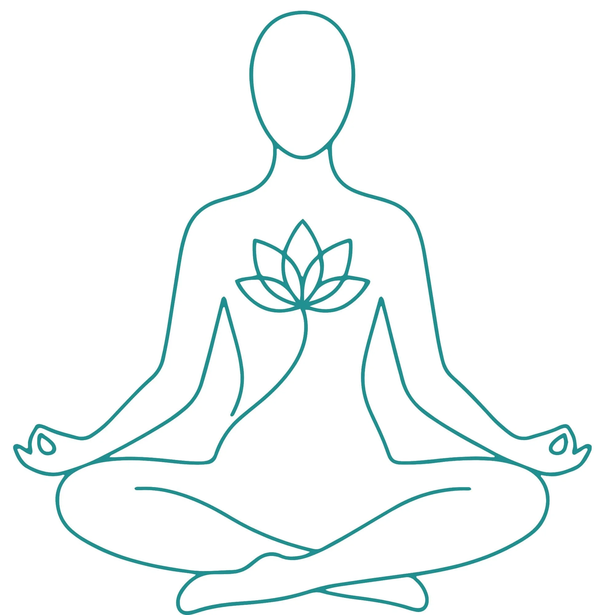 Image of sitting person finding serenity and a renewed sense of self on webpage of psychotherapist Chantel Ames at Evolve Intensive Therapy.