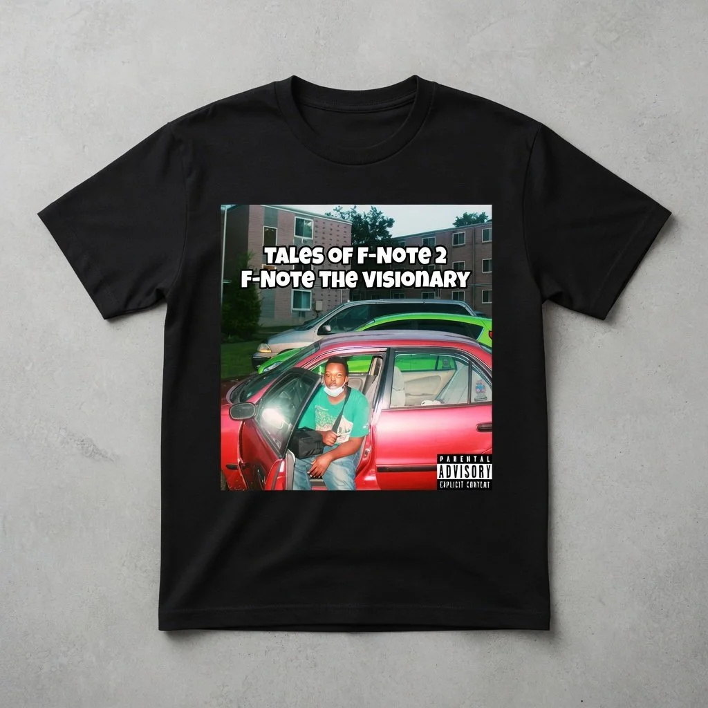 Tales Of F-Note 2 Album Cover T-Shirt