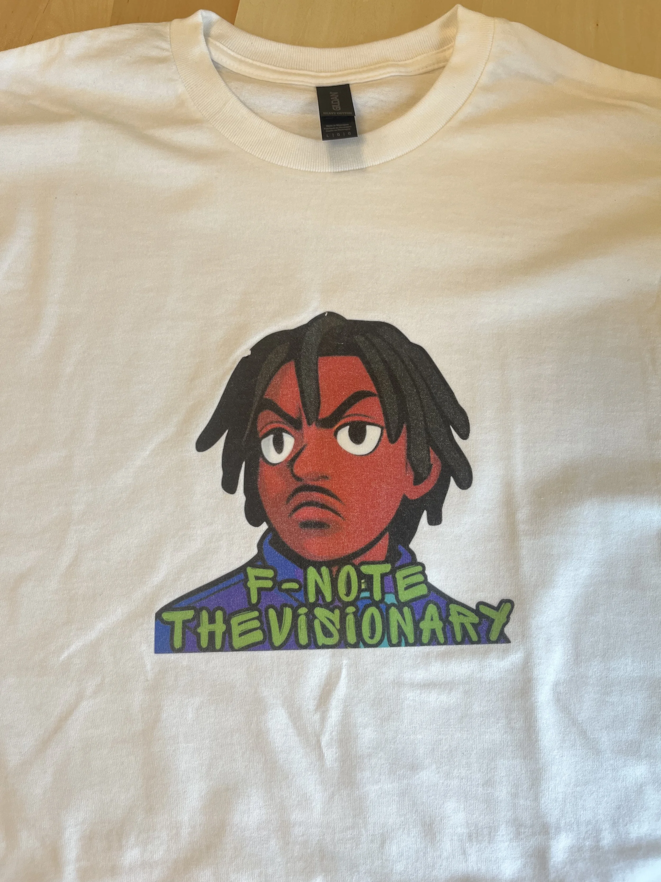 "F-Note" White T-Shirt
