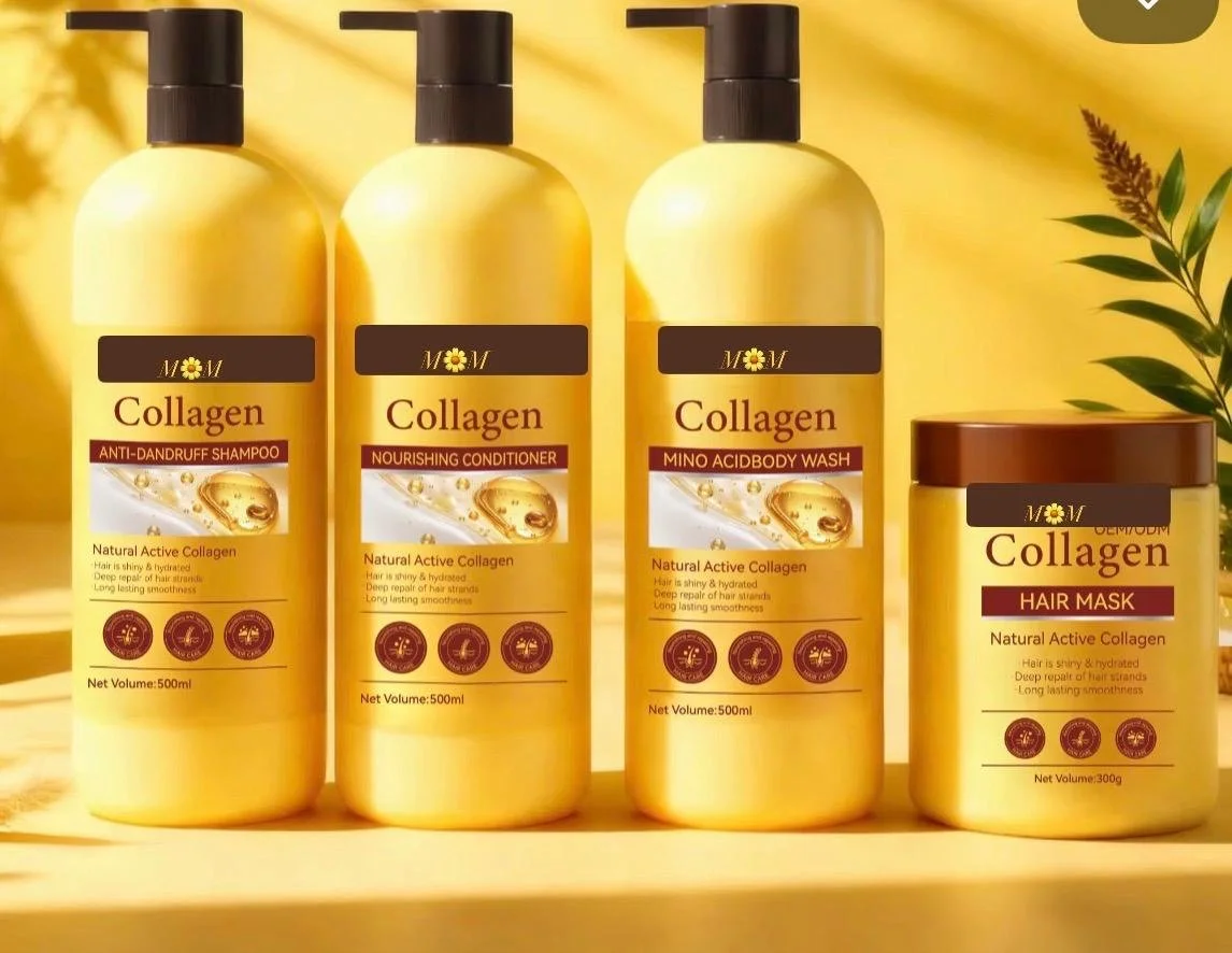 Collagen-Infused Hair Care Set