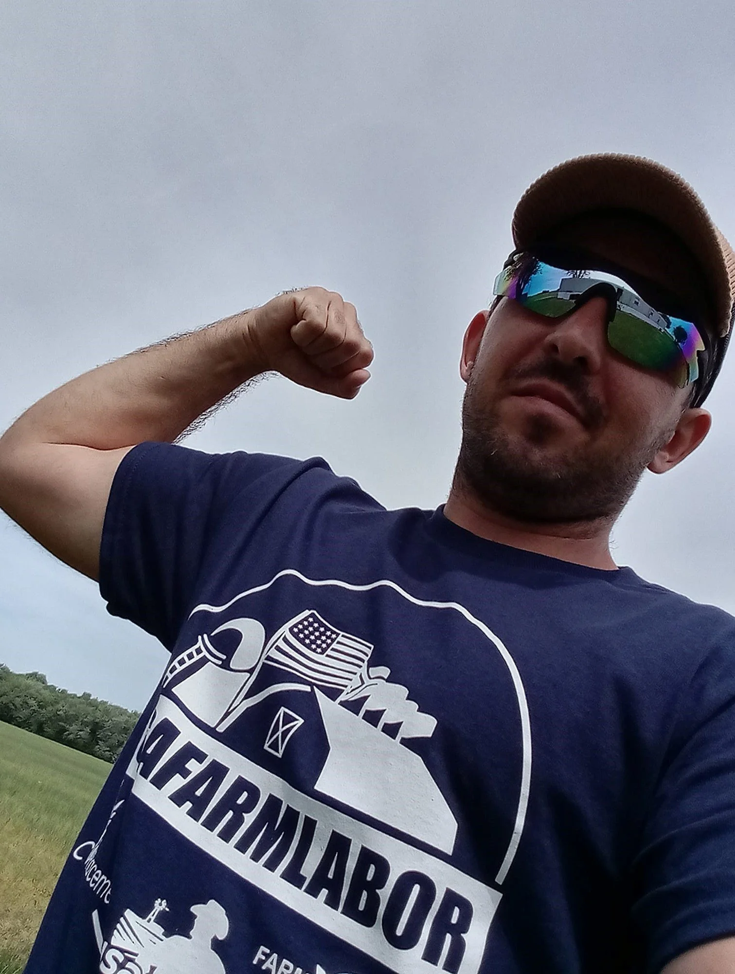 Worker happy with H2A job