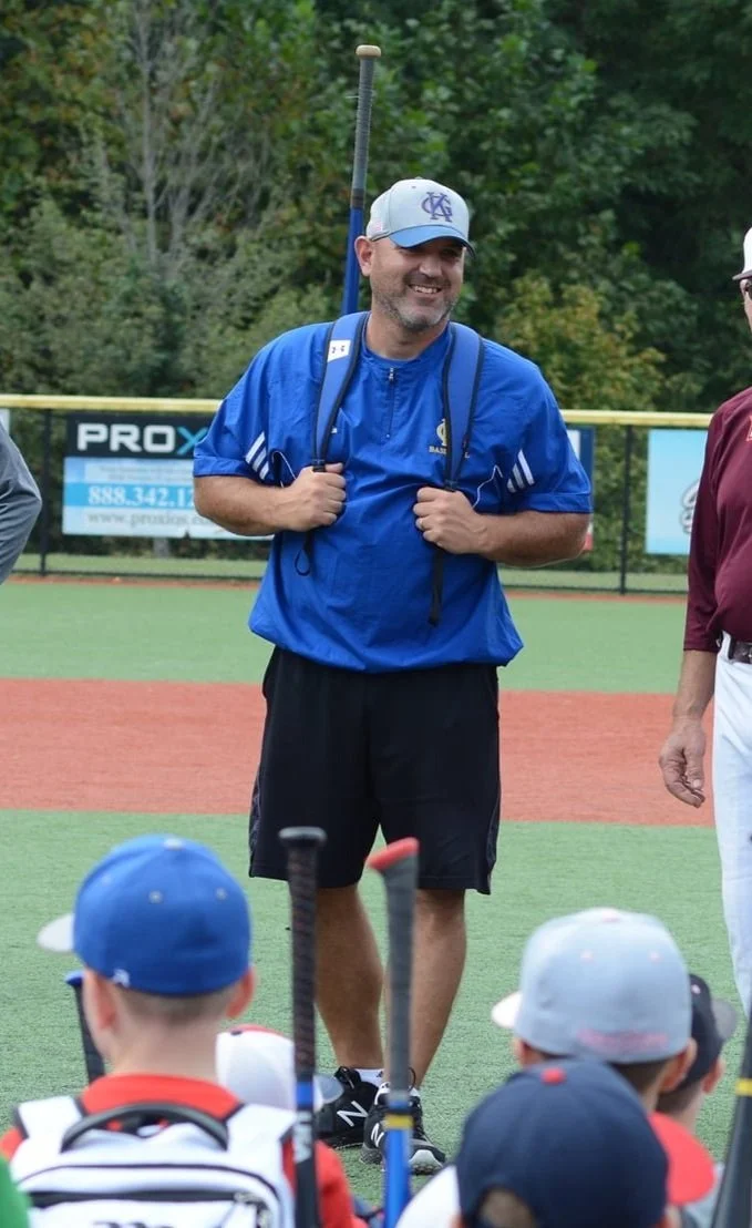   THAD REVIELLO   Coached camp: 2021  King George HS Varsity Head Coach (2010-present)   Battlefield Coach of the Year 2012 and 2016  Mid Atlantic Scouts HS Coach of the year 2012  Warhill HS Varsity Head Coach (2008-2009)  Tabb HS Varsity Assistant 