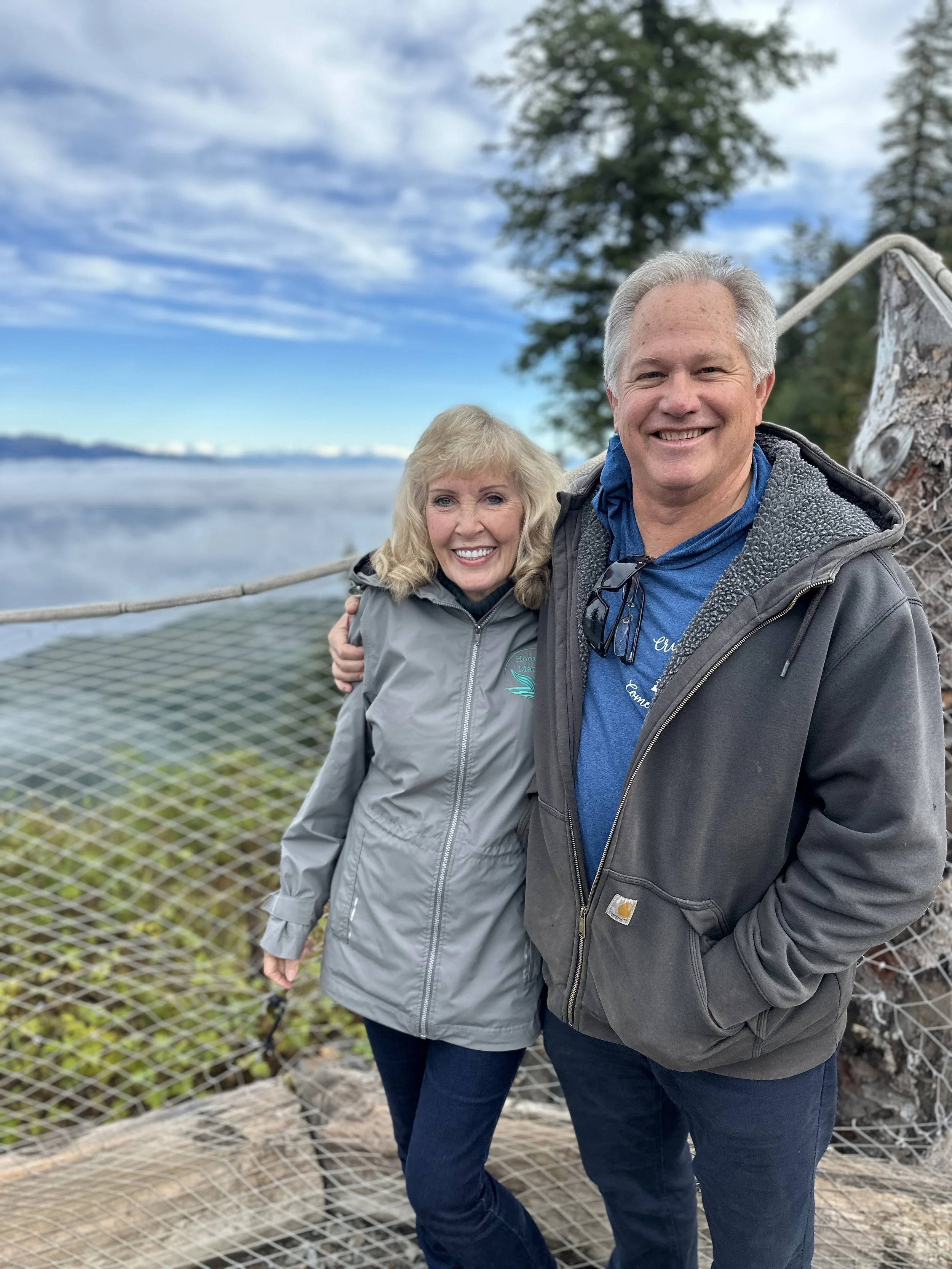 Bryan and Teresa Holland, owners and founds of the Hoonah Matata Lodge and Retreat Center.
