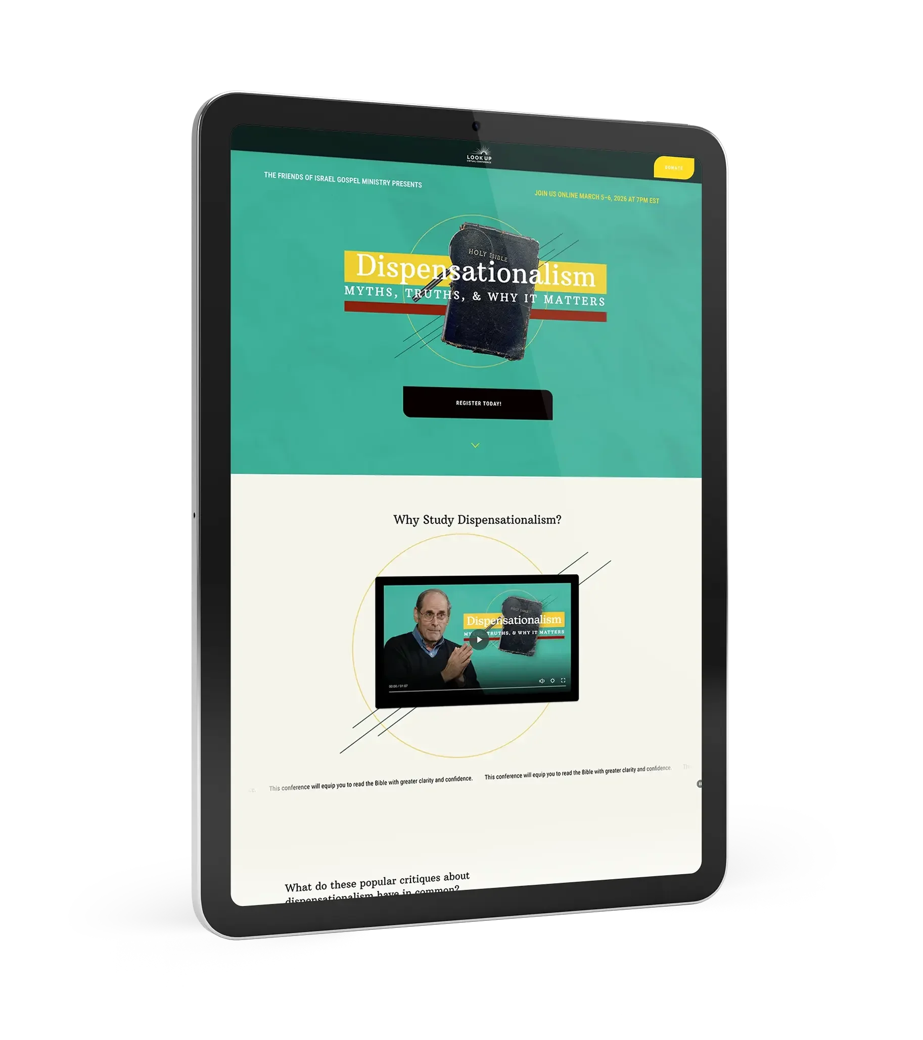 FOI Look Up Conference