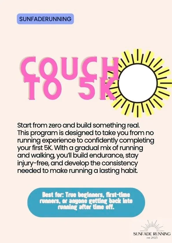 Couch to 5k FREEBIE (8 weeks)