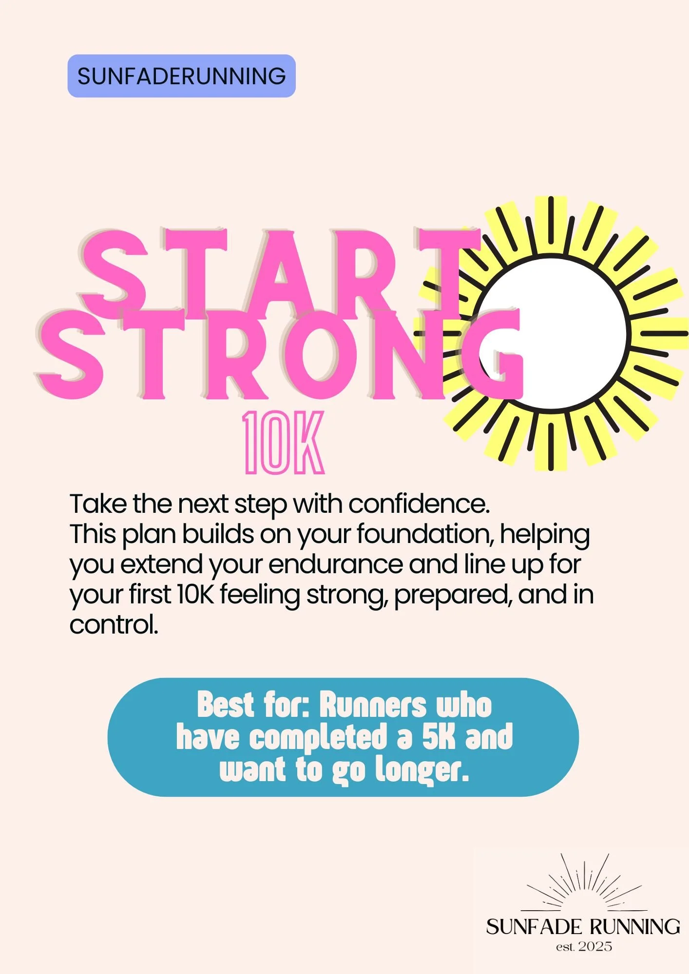 Start Strong – 10K (12 Weeks)