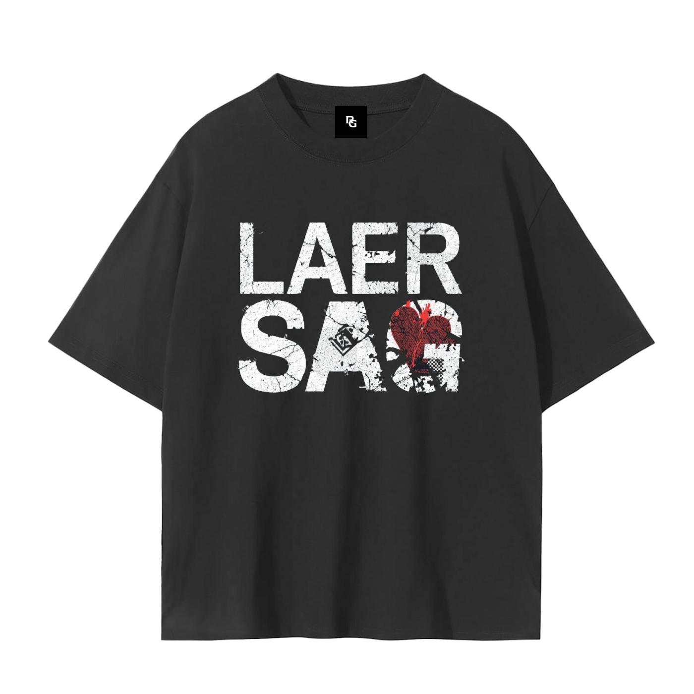 iLuvLaerSag Tee - Black