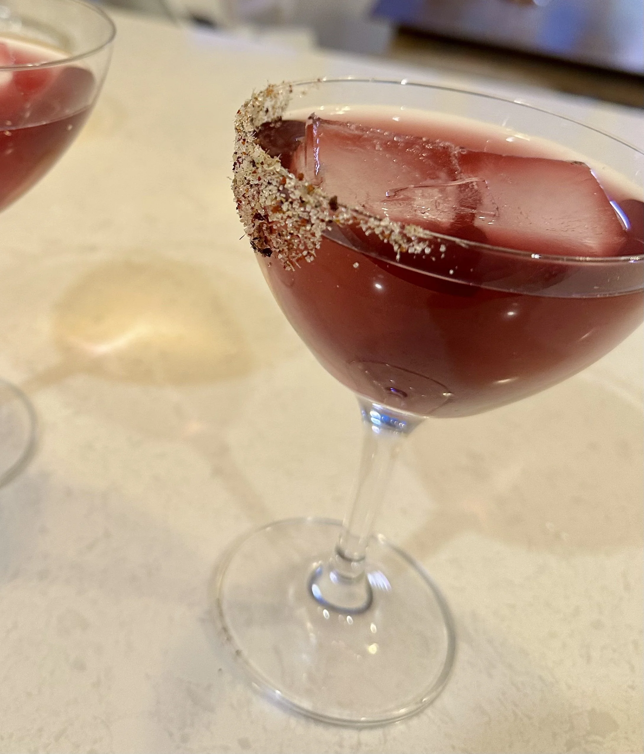 Tulsi Hibiscus Berry Oxymel