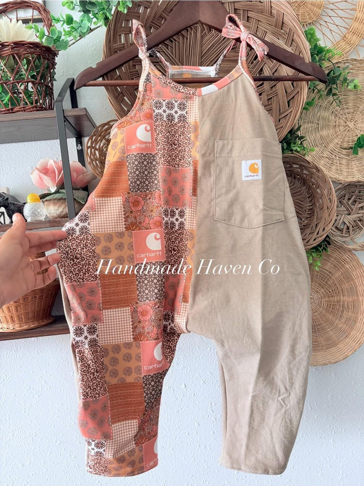 patchwork CH Romper