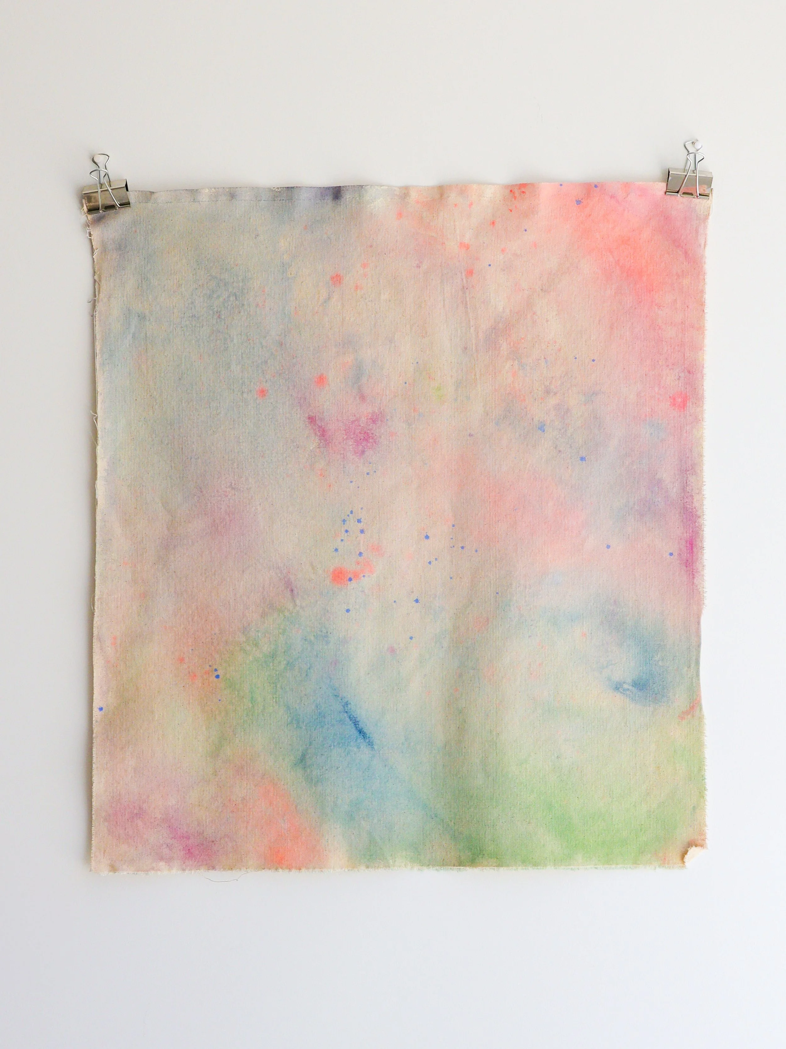 Ocean Break (2025), Acrylic on Raw Canvas, 71cm x 79cm