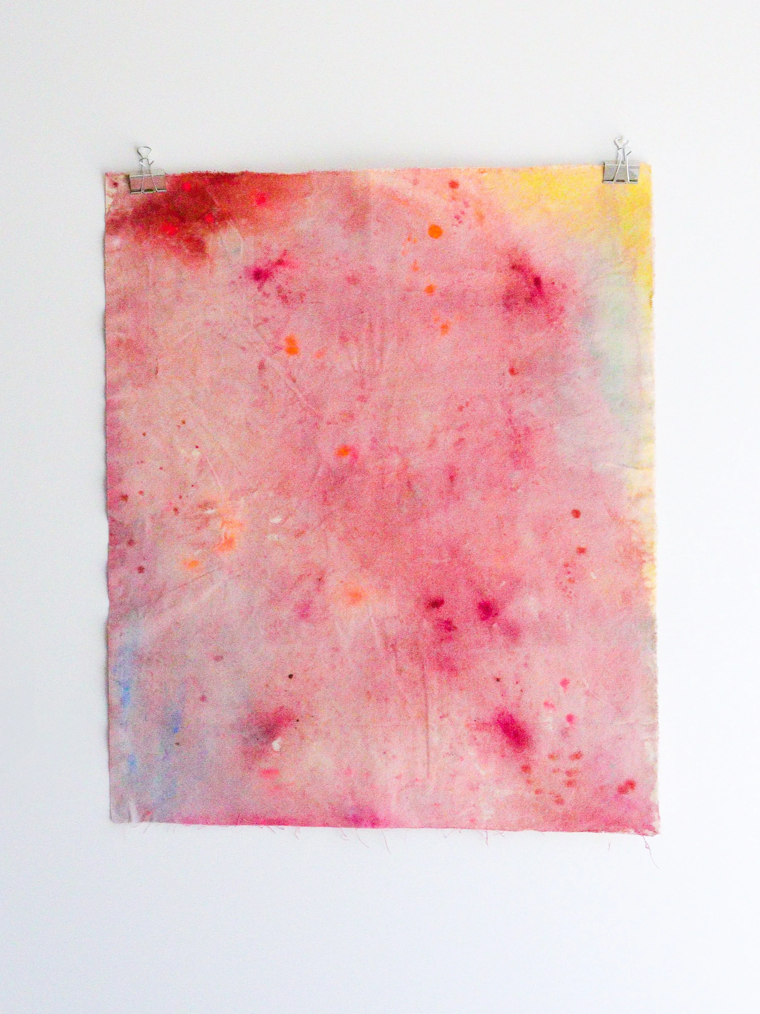 Rebirth (2025), Acrylic on Raw Canvas, 79cm x 99cm