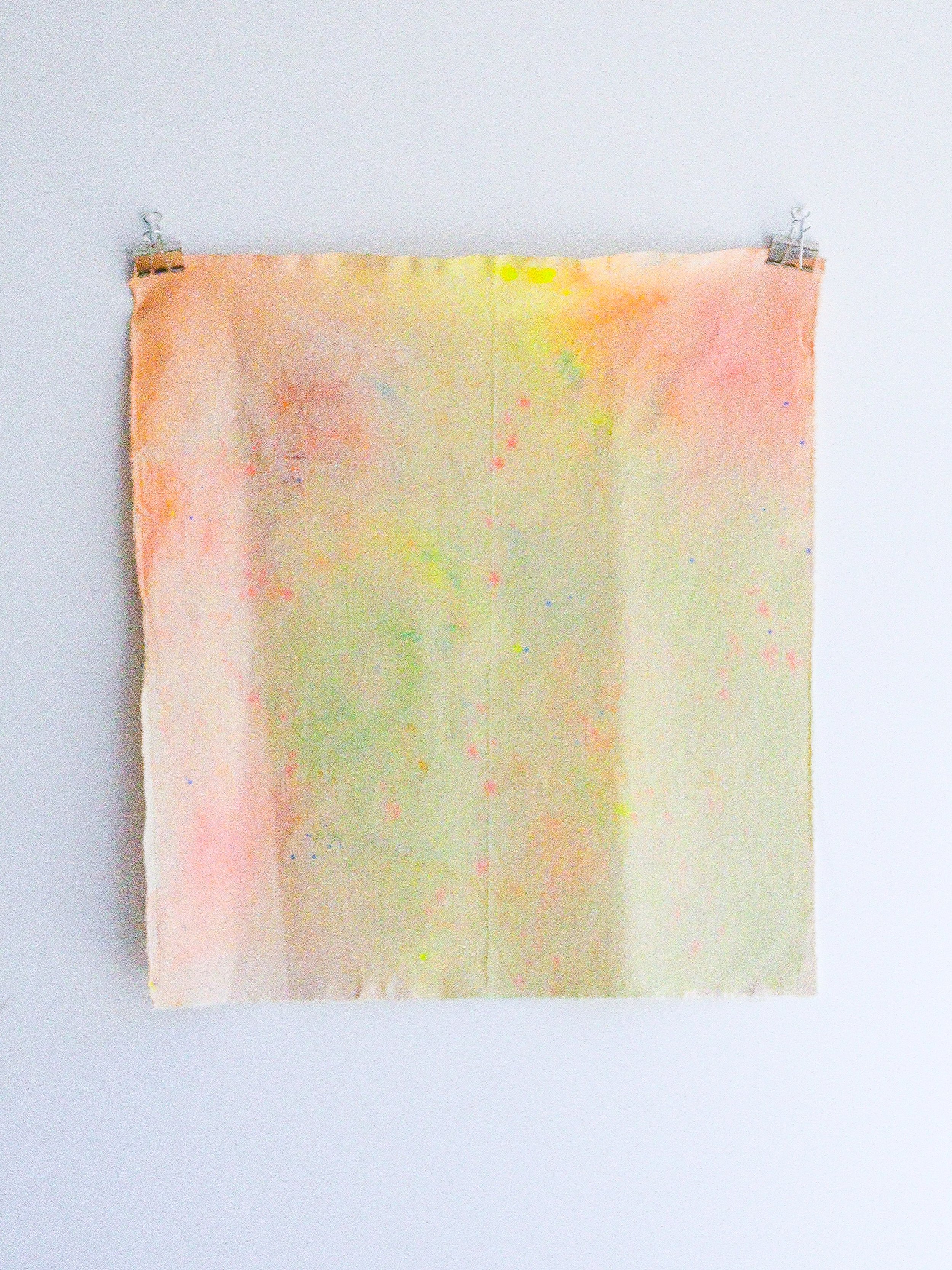 Haze (2025), Acrylic on Raw Canvas, 71cm x 79cm