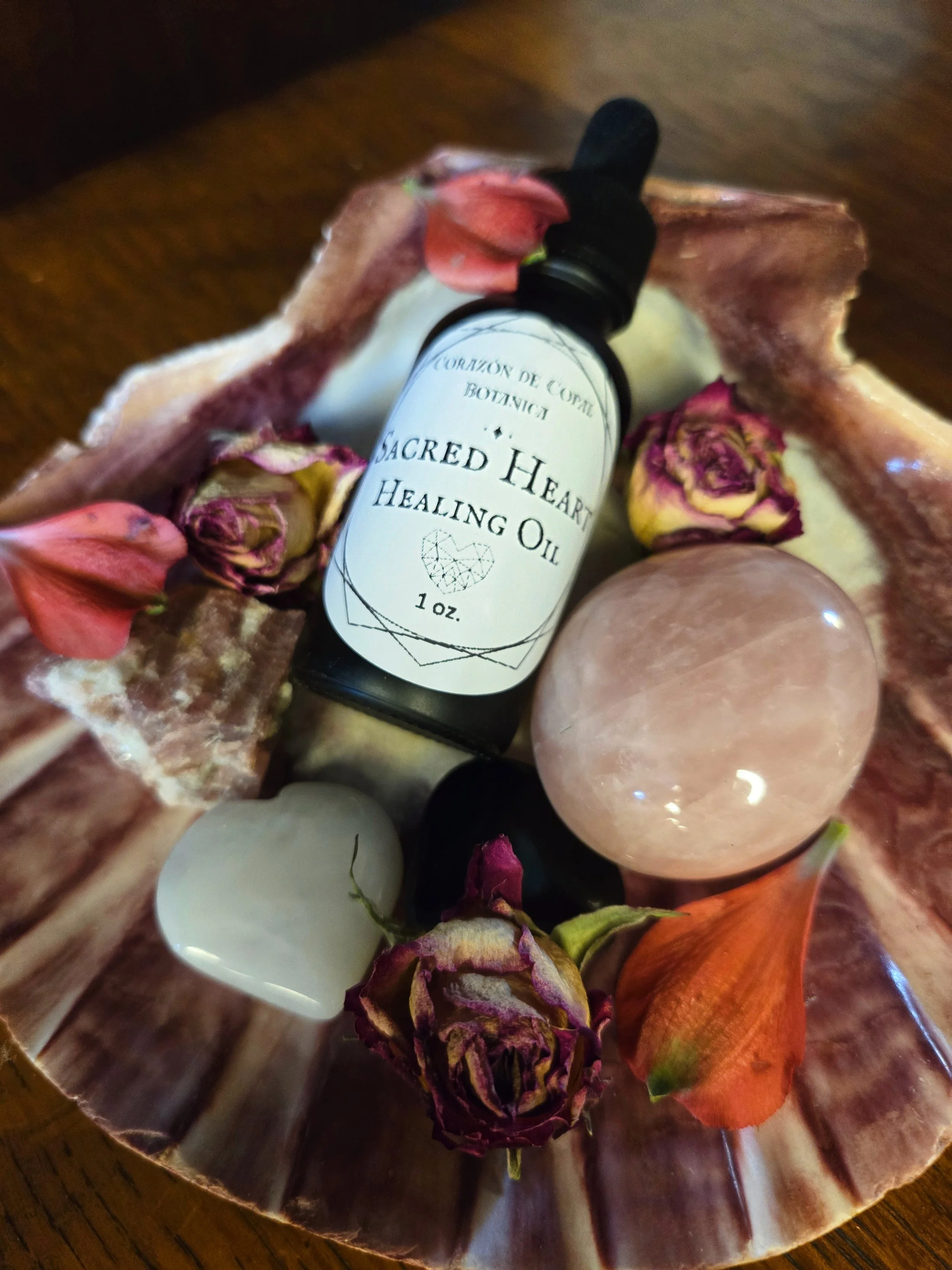 Sacred Heart Healing Oil – Emotional Restoration & Heart Support Ritual Oil