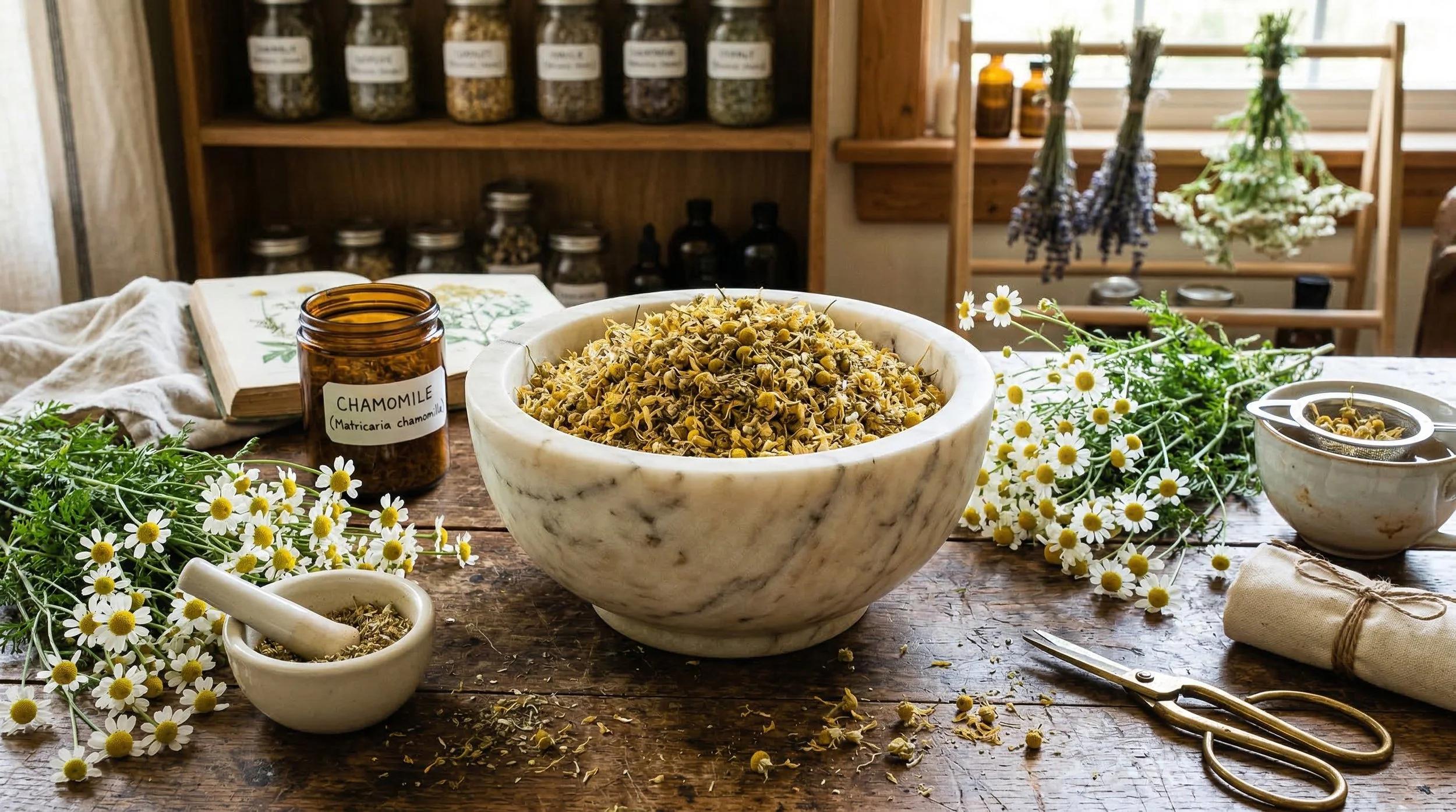 Chamomile (Loose Dried) - Calm, Sleep & Gentle Healing