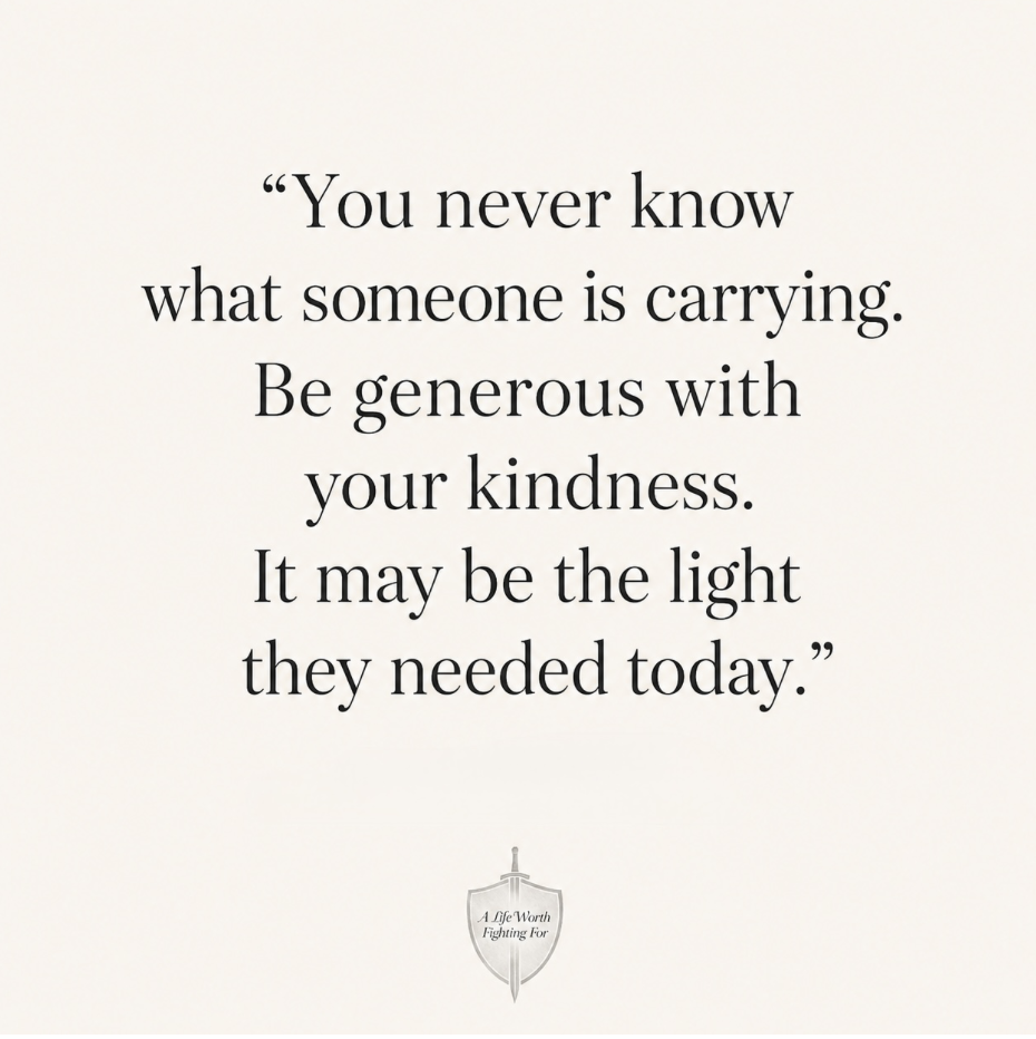 A Simple Act of Kindness