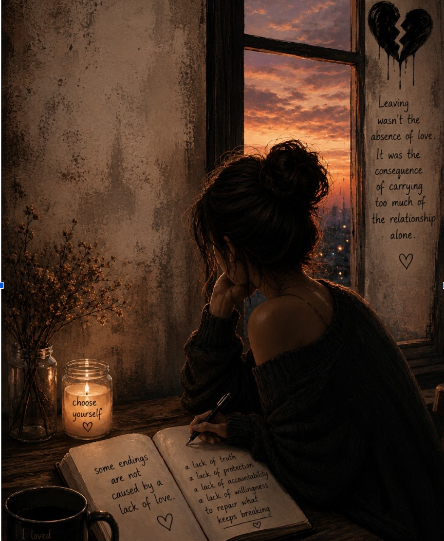 Leaving Wasn’t the Absence of Love