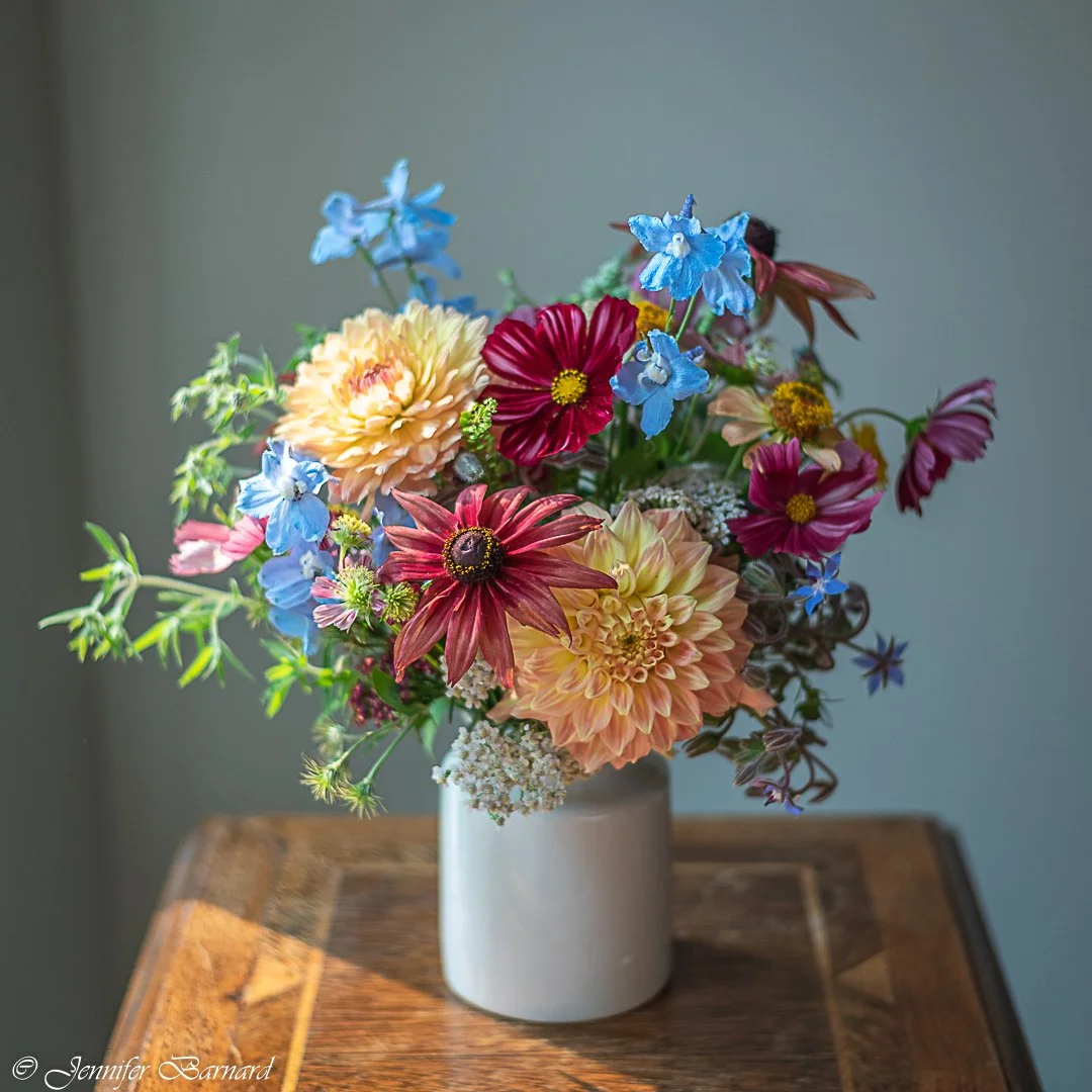 Summer flower subscription with weekly farm-grown bouquets in Missoula, Montana