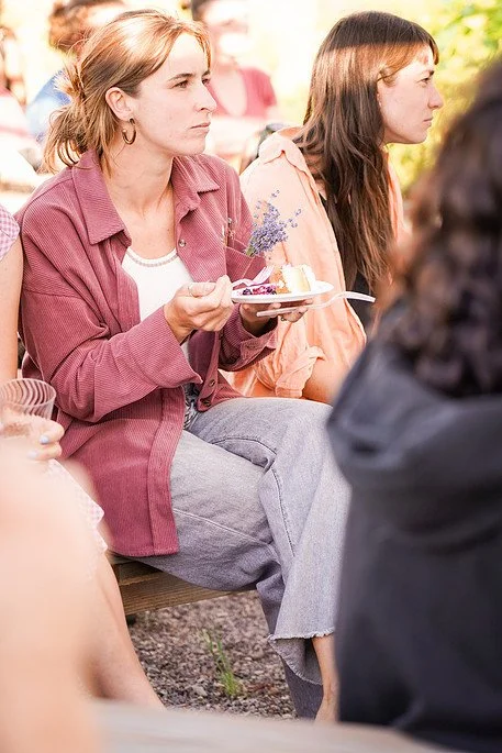 On-farm flower event at a Missoula, Montana flower farm