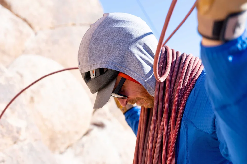 Private guided climbing day in Joshua Tree National Park