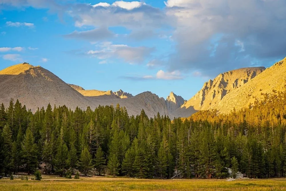 Scenic high-elevation backpacking in Sequoia and Kings Canyon National Park