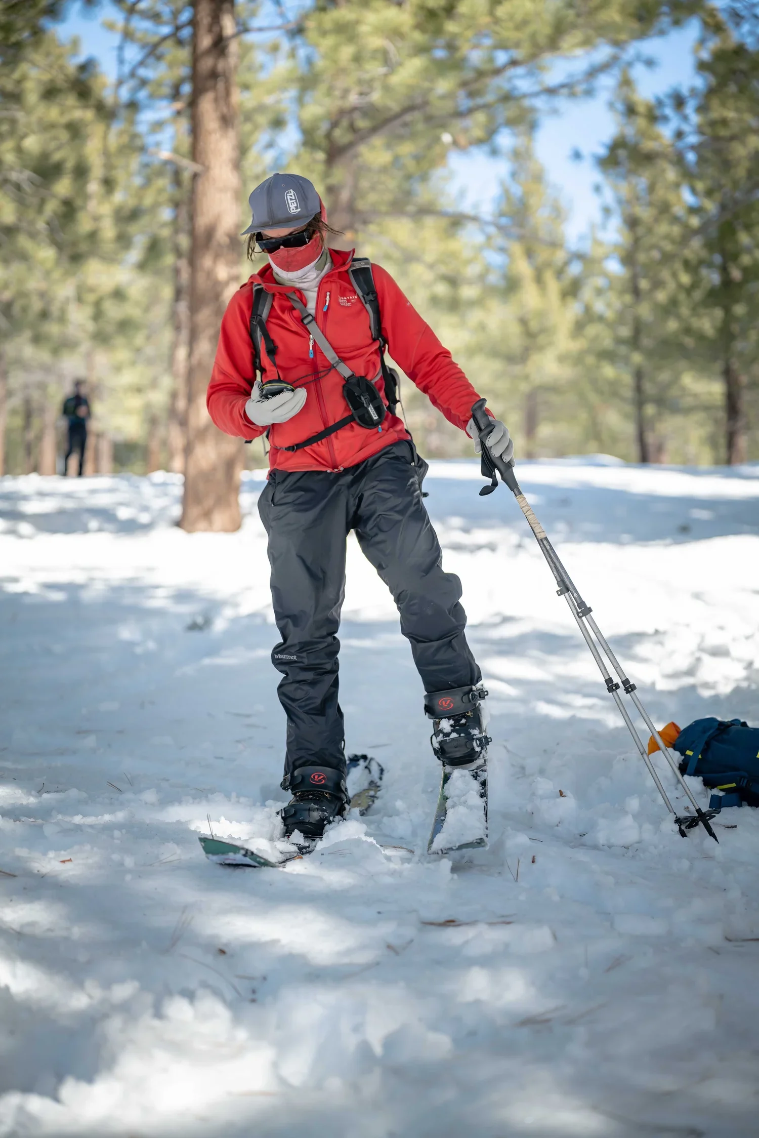 Professional instruction for learning safe backcountry skiing and splitboarding