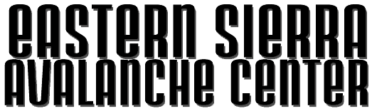Text reading 'Eastern Sierra Avalanche Center' in black on a transparent background.