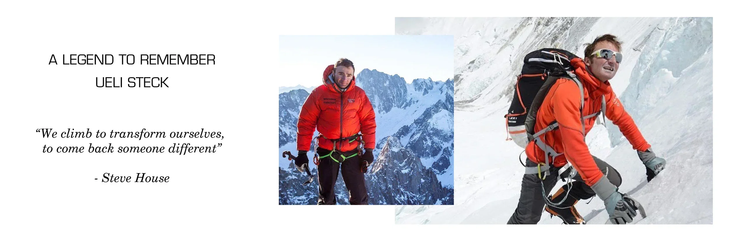 Ueli Steck // A True Visionary of Our Time