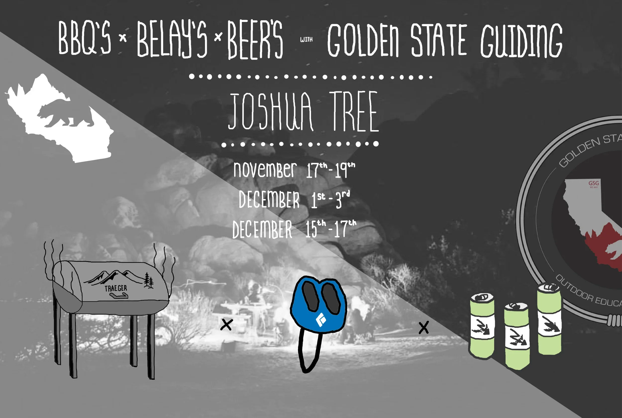 BBQ's x BELAY's x BEER's Early Bird Registration!