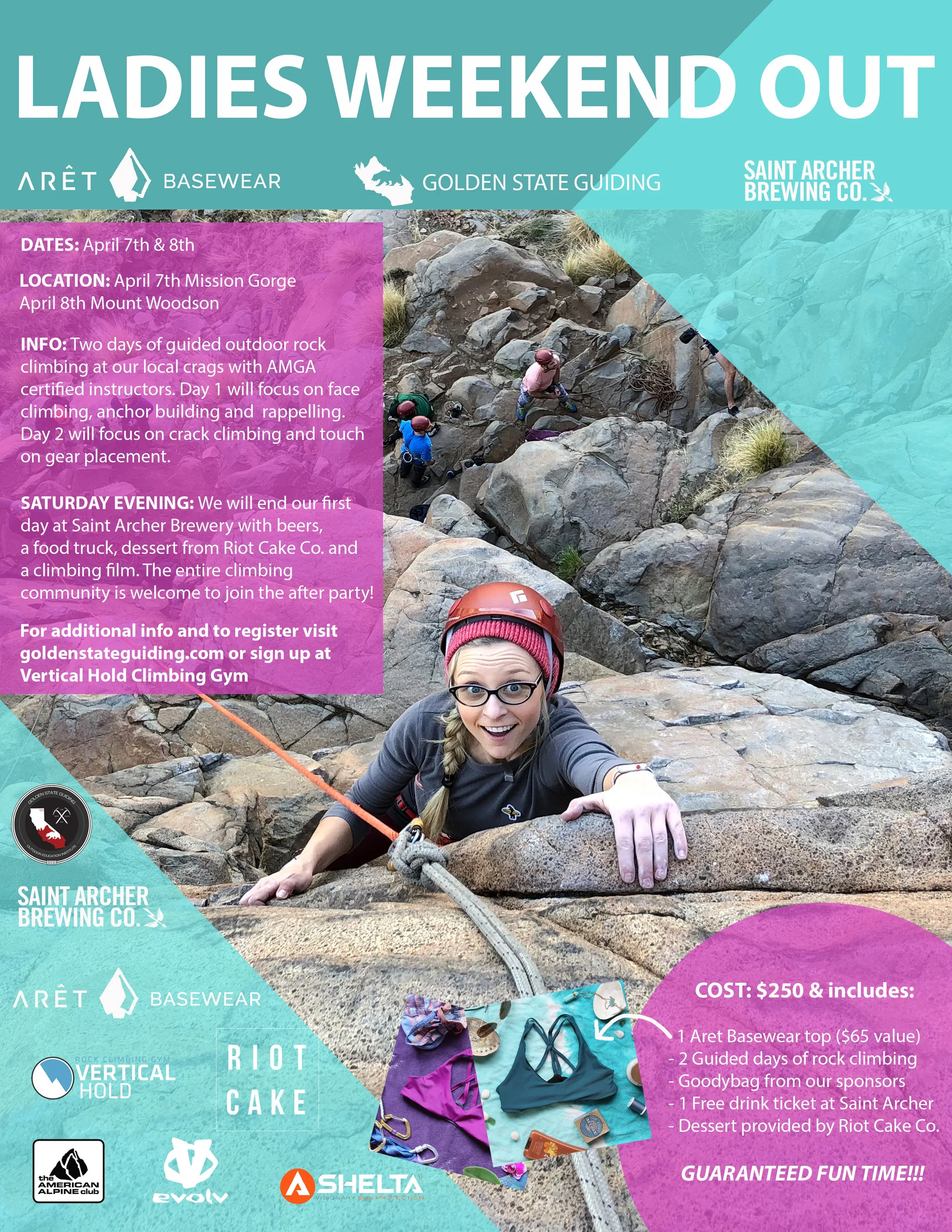 Ladies Weekend Out // April 7th - 8th