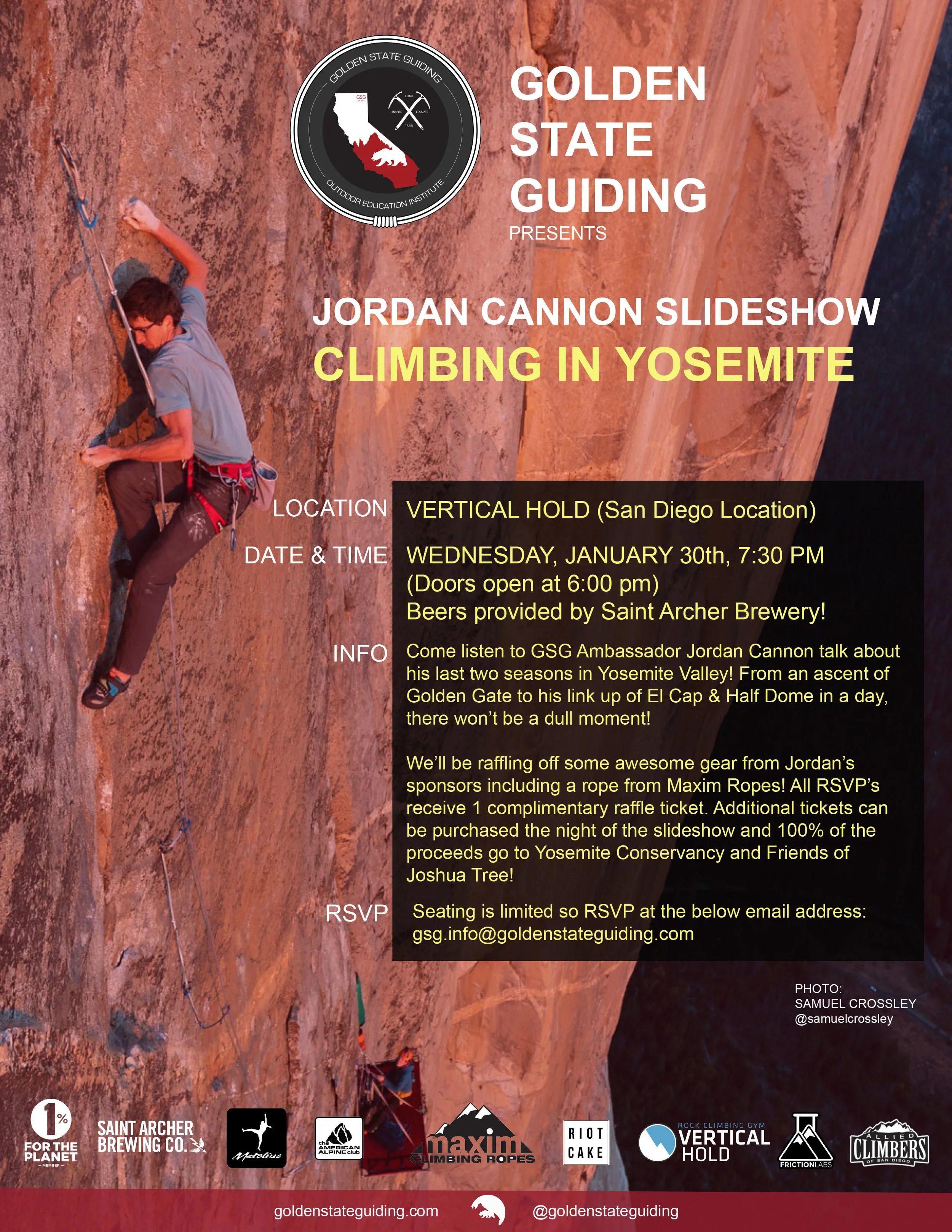 Jordan Cannon Slideshow // Climbing in Yosemite