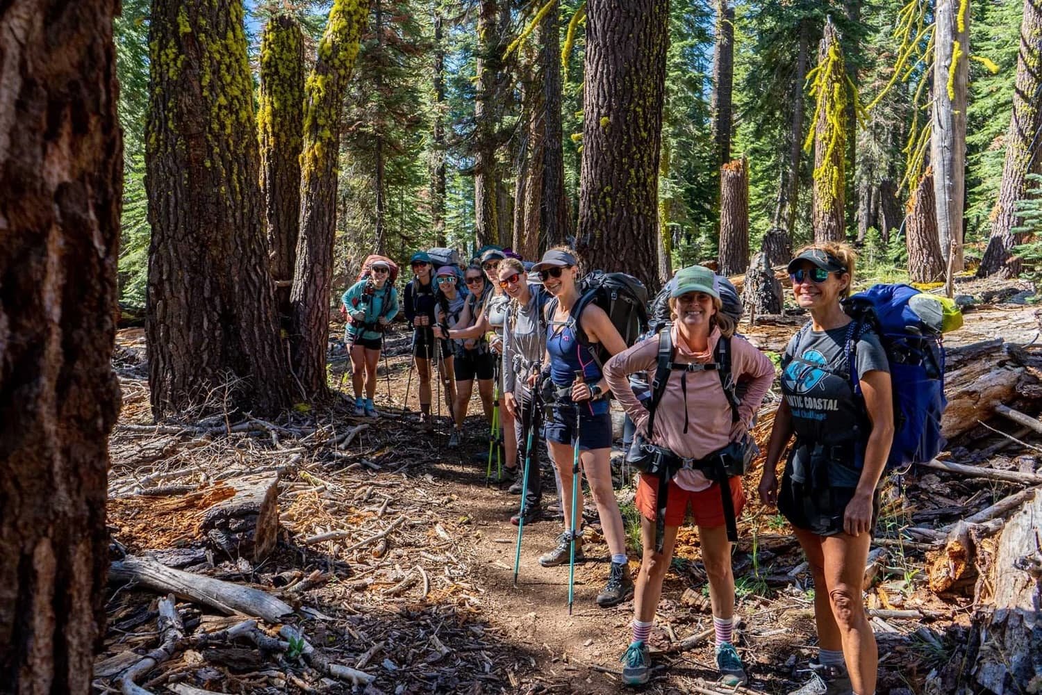 Outdoor backpacking instruction in Yosemite’s wilderness areas