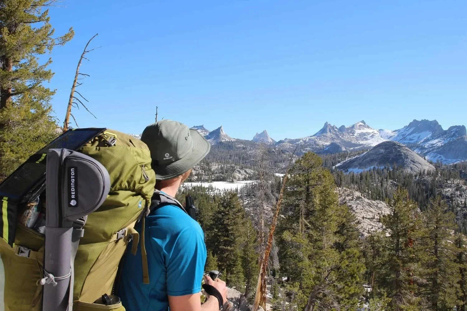 Backpacking expedition in Yosemite National Park