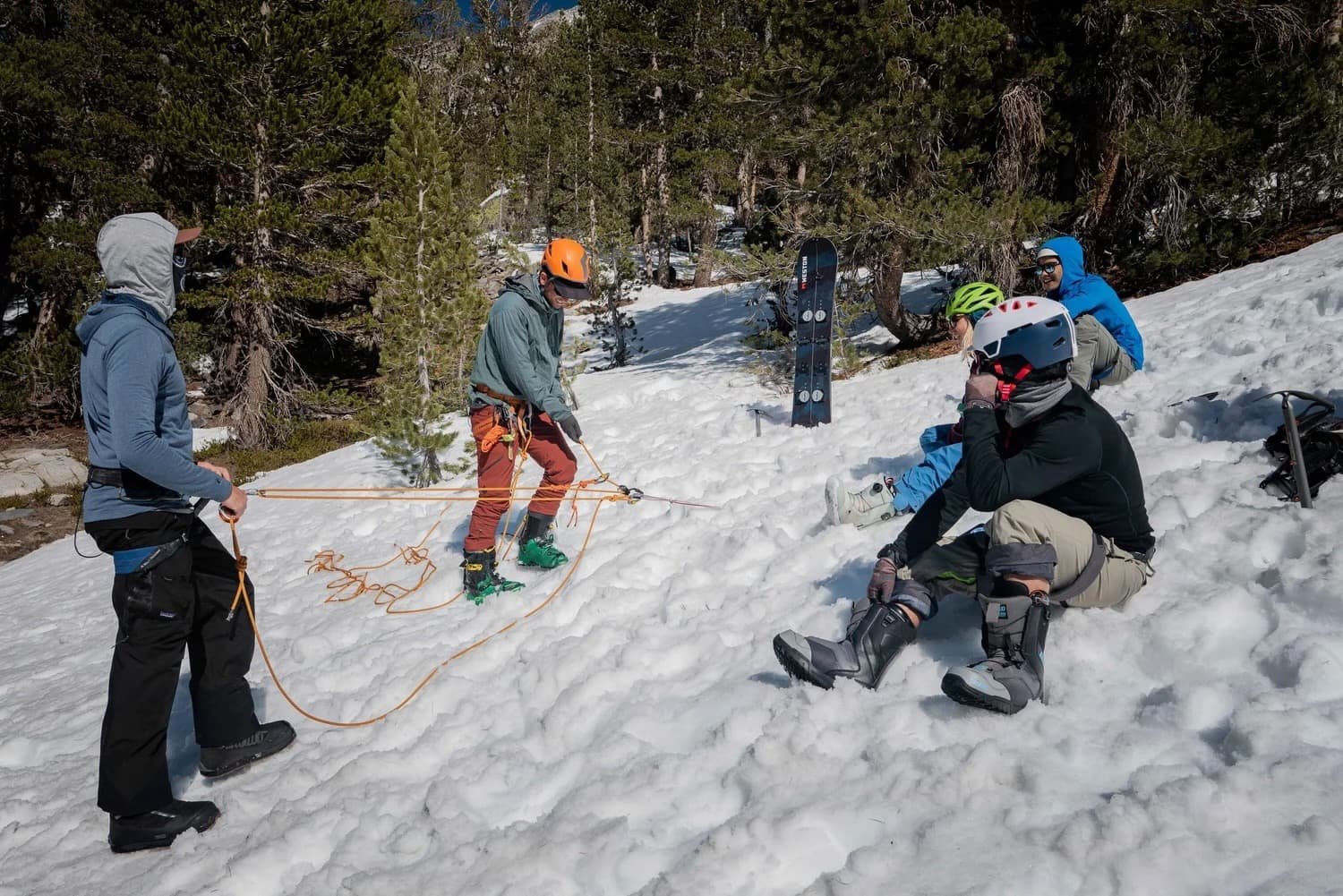 Backcountry route selection and travel on skis and splitboards in the Eastern Sierra