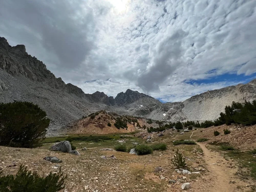 Small group backpacking trip in the Eastern Sierra